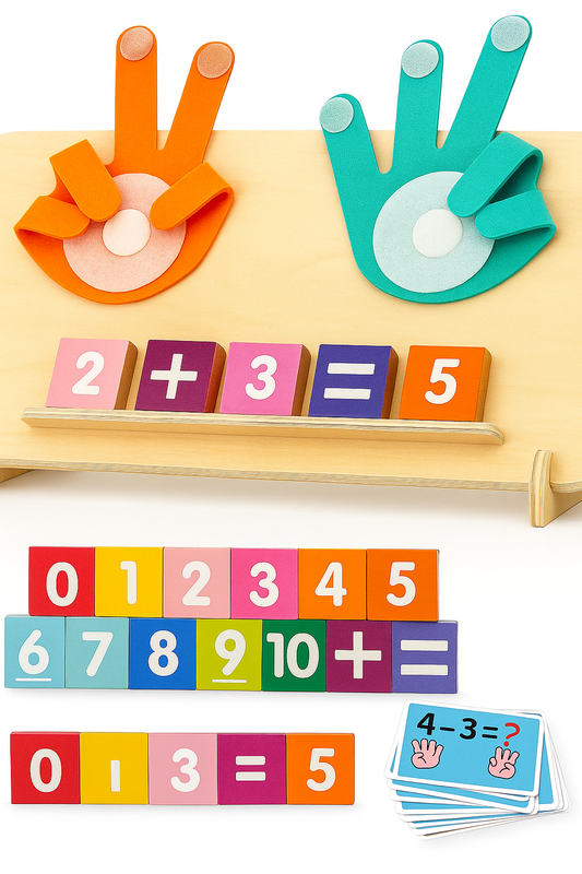 Vibloo Ahşap Matematik Oyunu